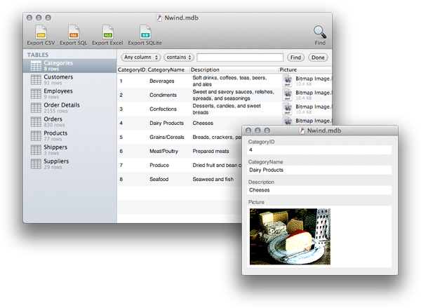 Mdb file viewer for mac